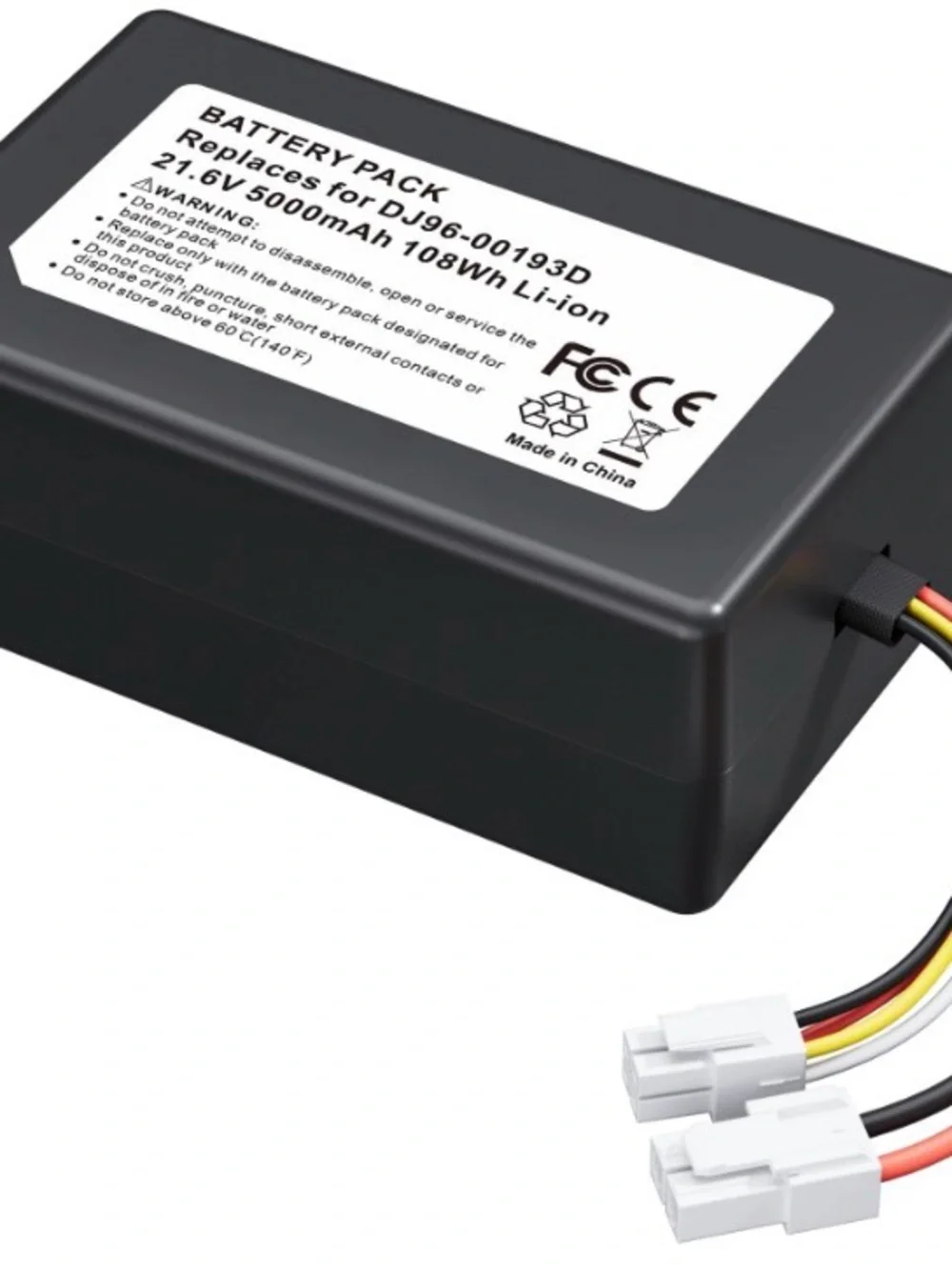 Fulpower 21.6V 5000mAh Li-ion Battery Pack